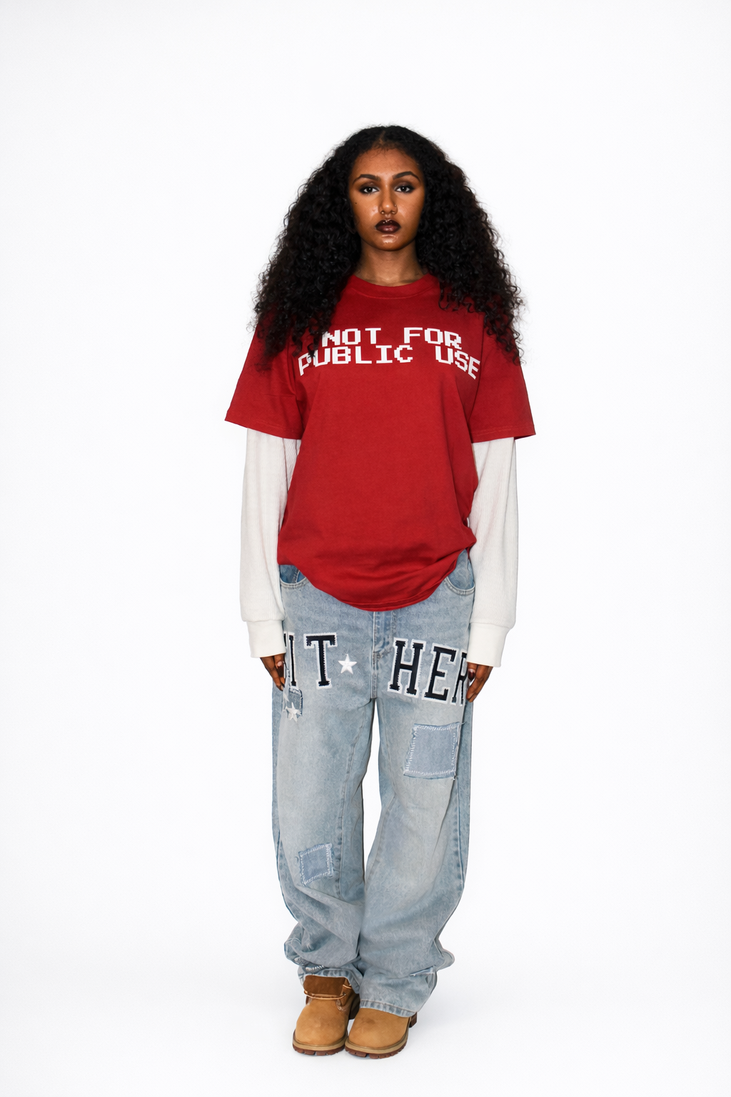 NFPU Two-piece Tee “RED”