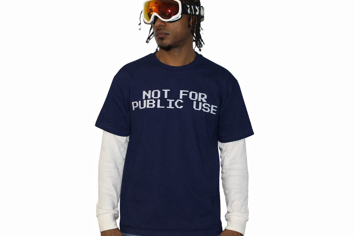 NFPU Two-piece Tee “NAVY-BLUE”