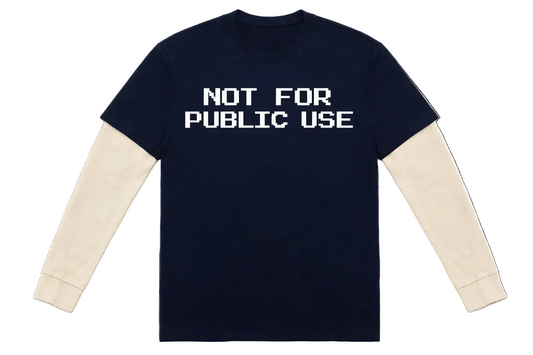 NFPU Two-piece Tee “NAVY-BLUE”